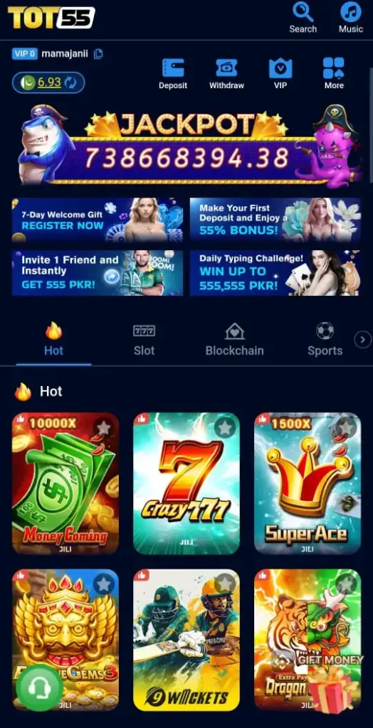 tot55 game